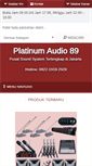 Mobile Screenshot of platinumaudio89.com